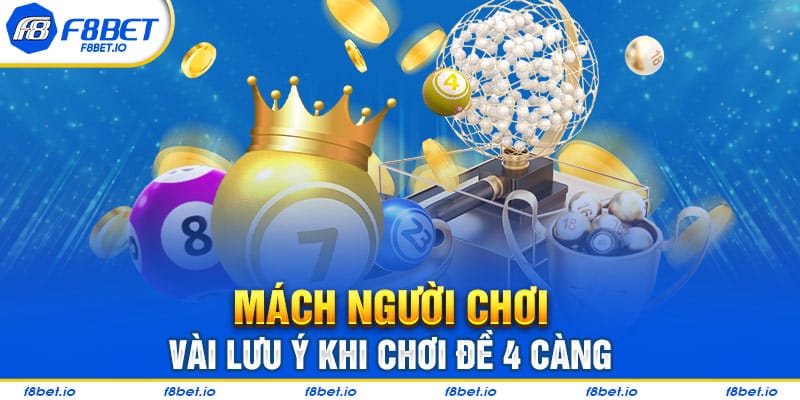 Bí Kíp Bắt Đề 4 Càng Chính Xác Tại F8BET - f8bet - PLAYVANTA96.WORK